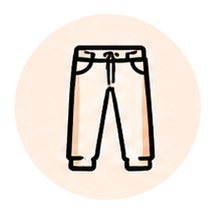 Pants and shorts category icon