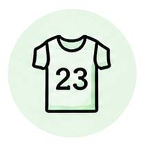 Sports jerseys category icon