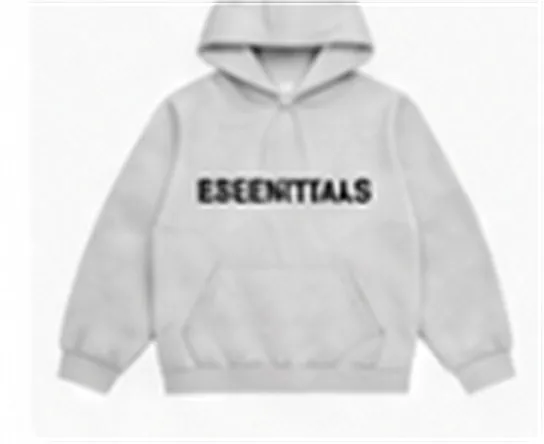 Essentials Hoodie Light Heather Grey